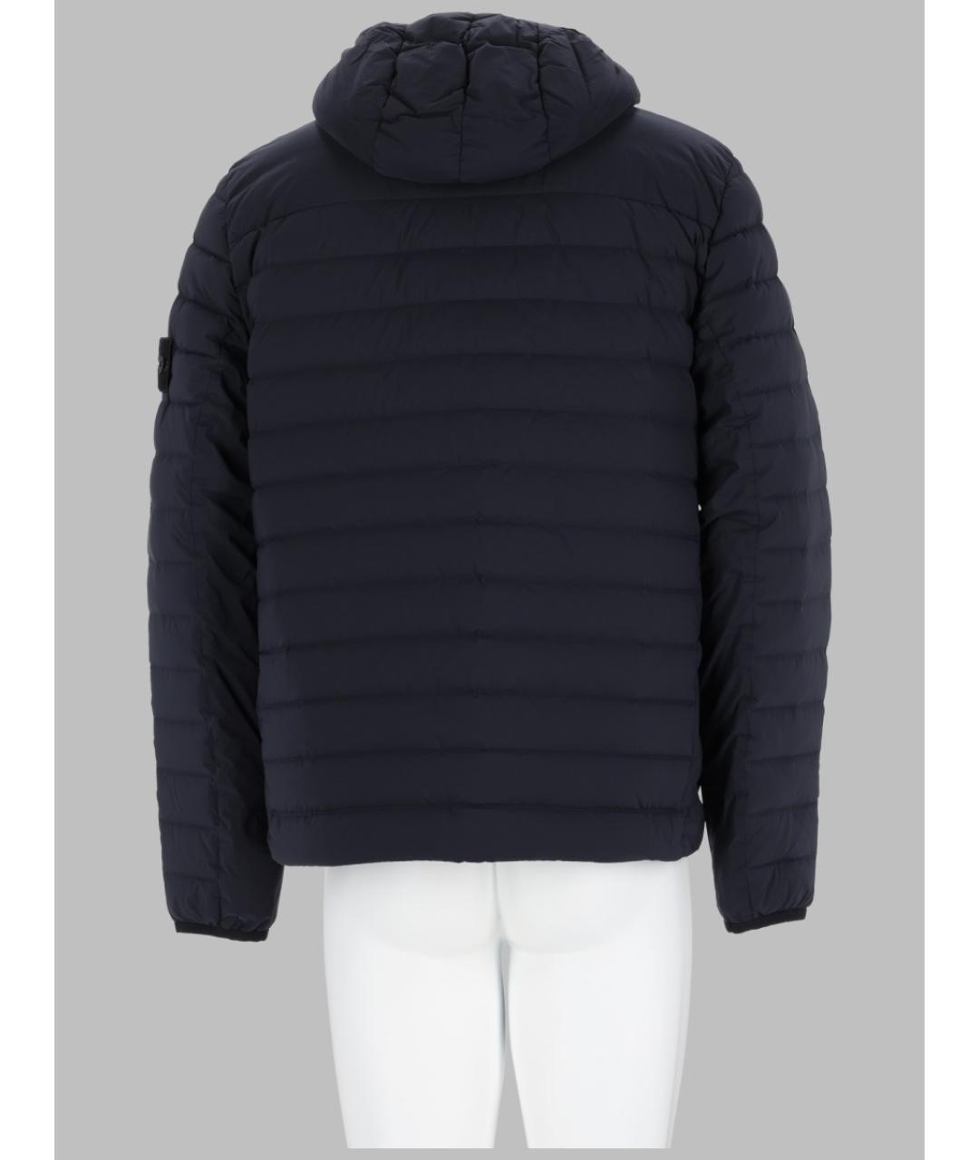 STONE ISLAND Синяя полиамидовая куртка, фото 2