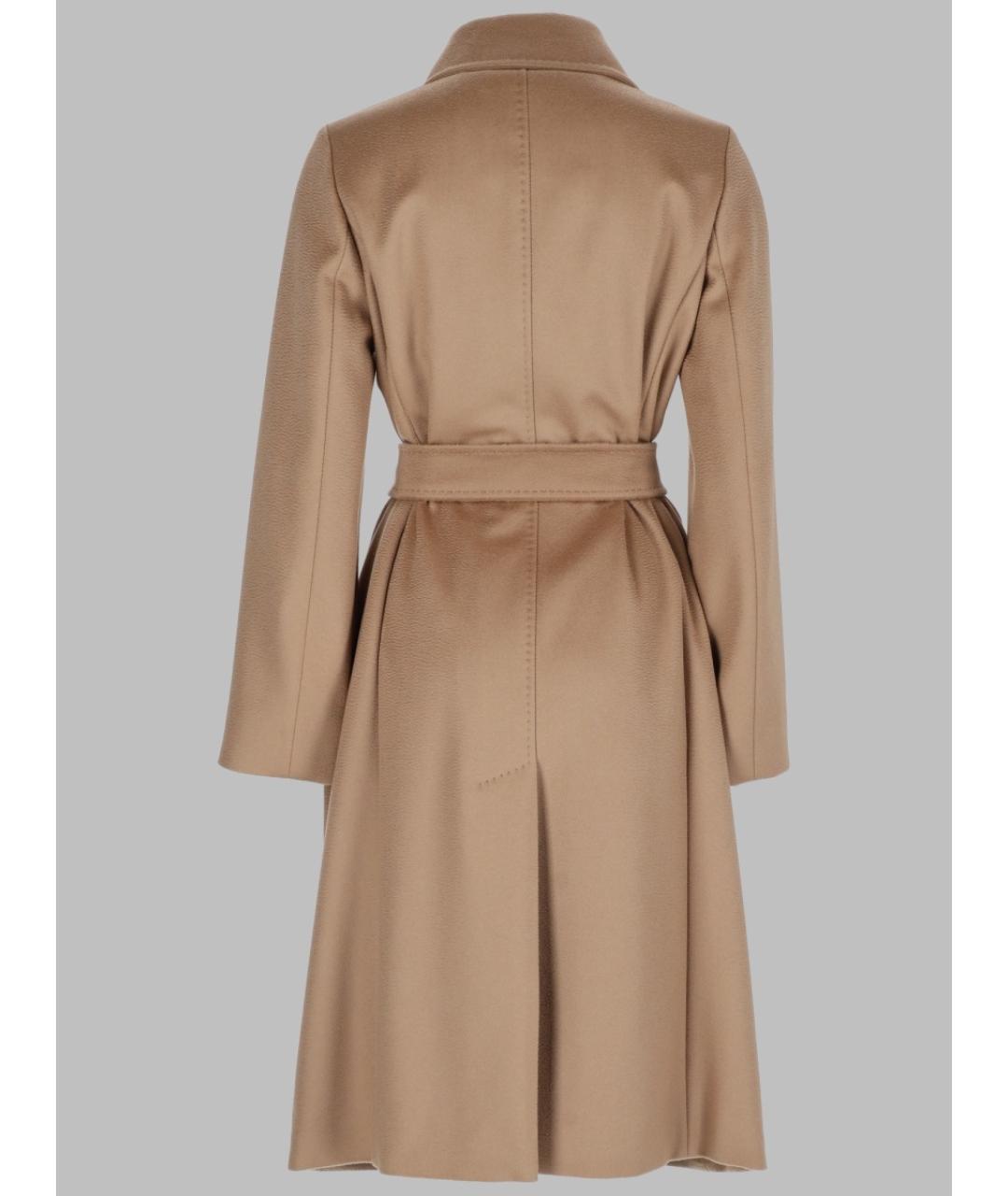 MAX MARA Бежевое шерстяное пальто, фото 2