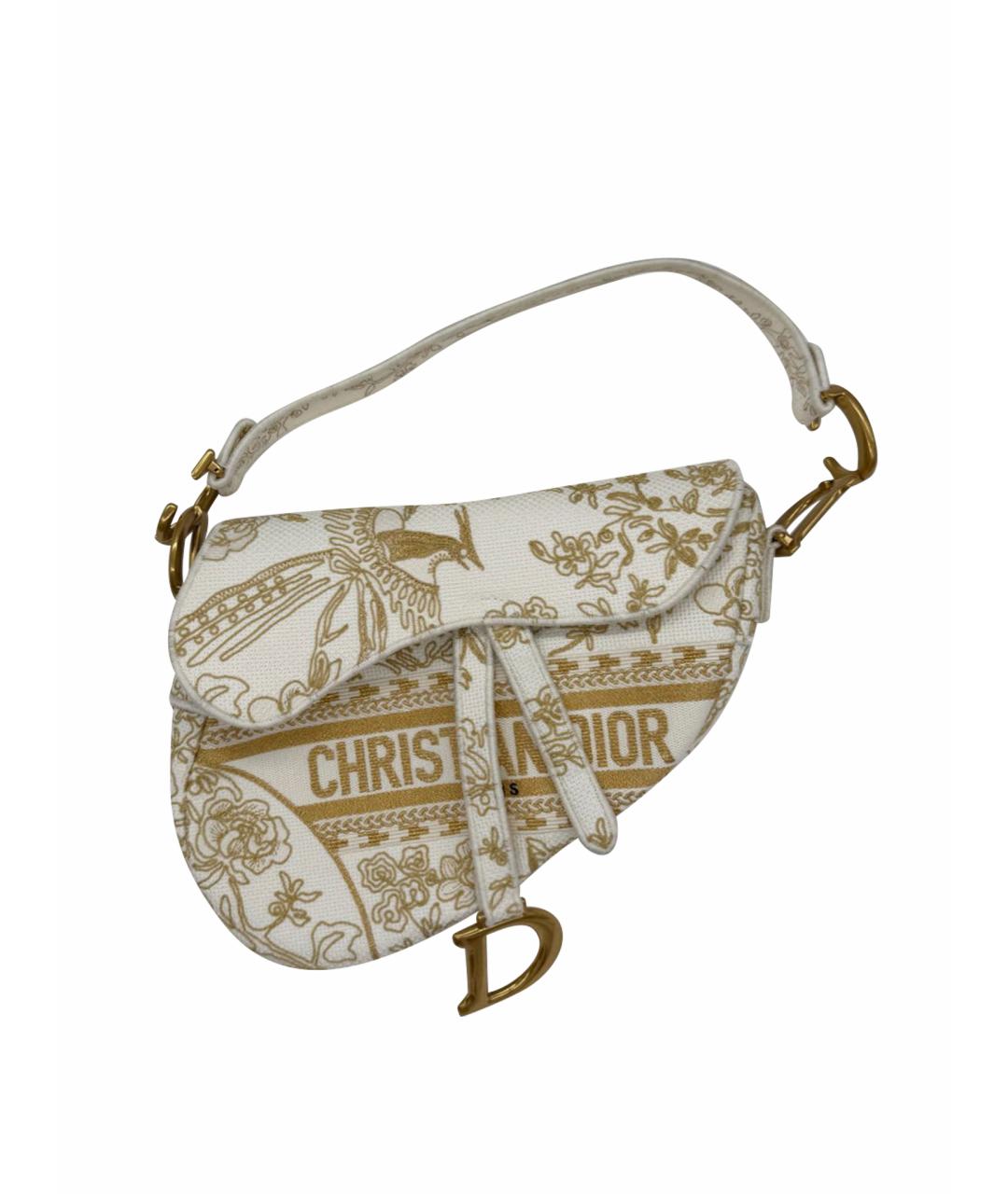 CHRISTIAN DIOR Белая сумка через плечо, фото 1
