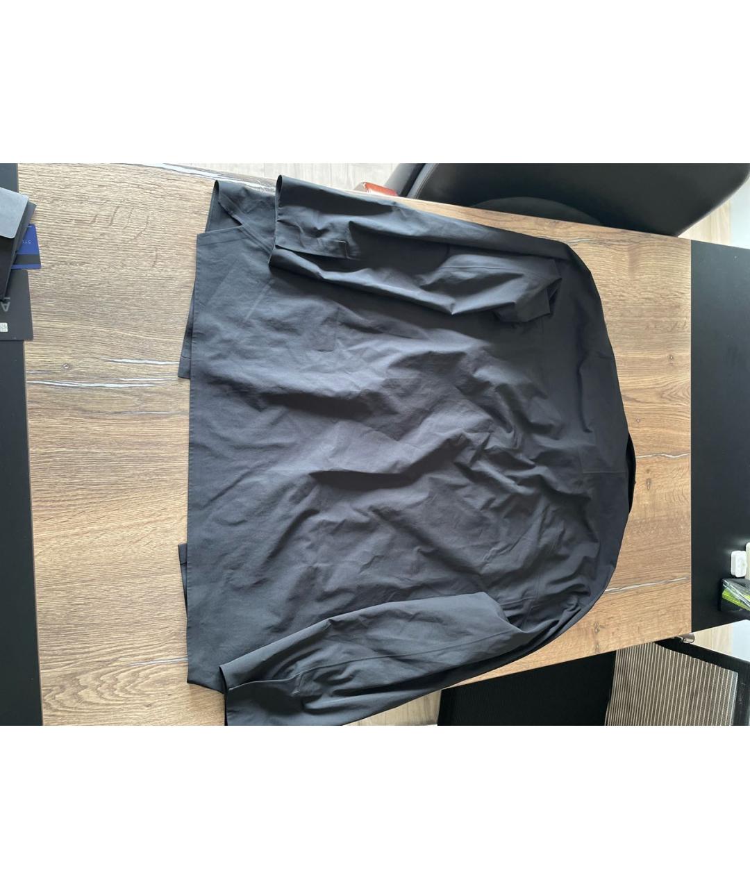 ARCTERYX Черная хлопко-полиэстеровая кэжуал рубашка, фото 2