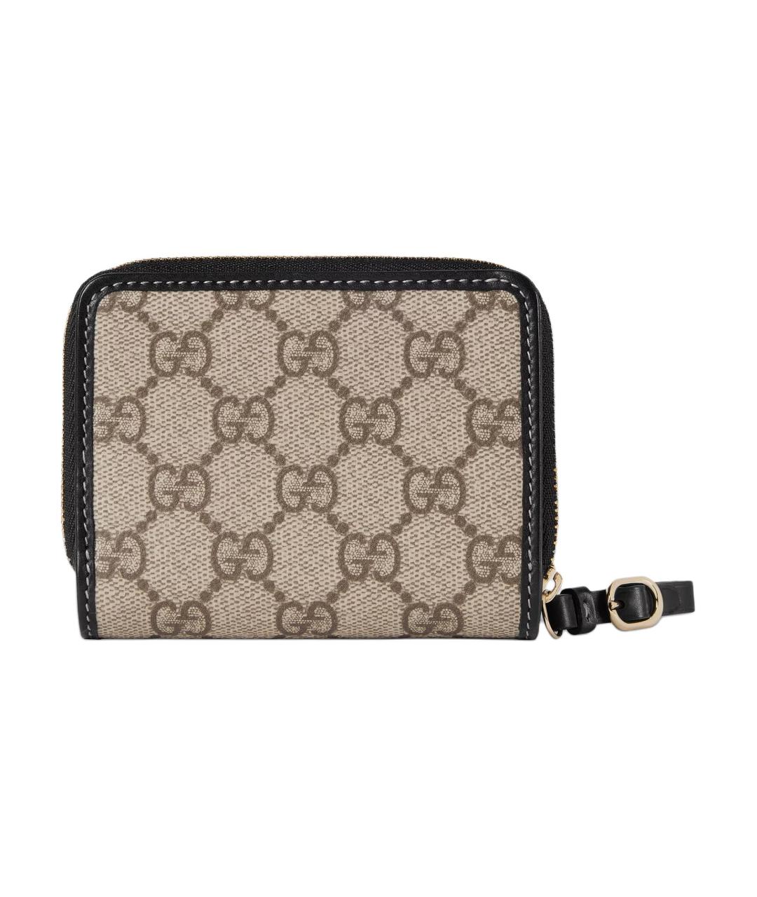 GUCCI Бежевый кошелек, фото 4