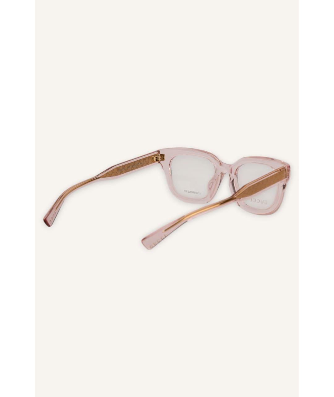 GUCCI Розовые солнцезащитные очки, фото 2
