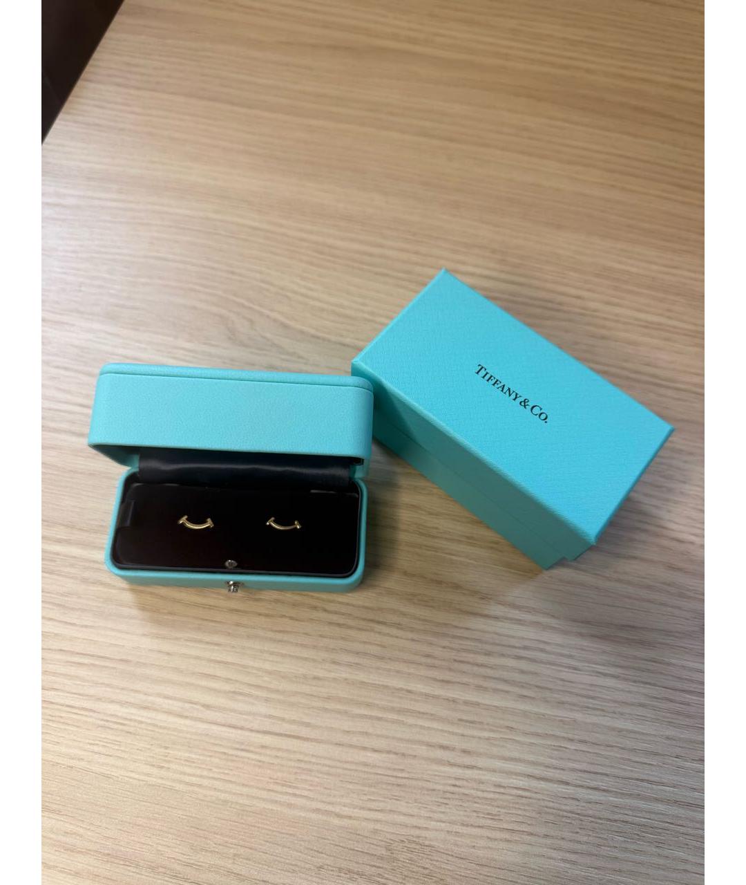 TIFFANY&CO Золотые серьги из желтого золота, фото 5
