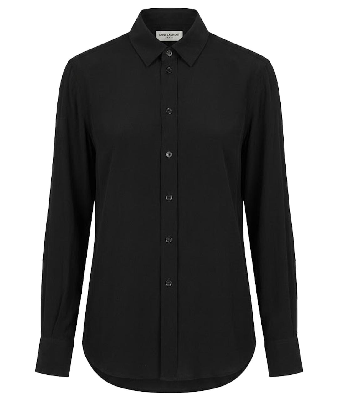 SAINT LAURENT Черная рубашка, фото 1