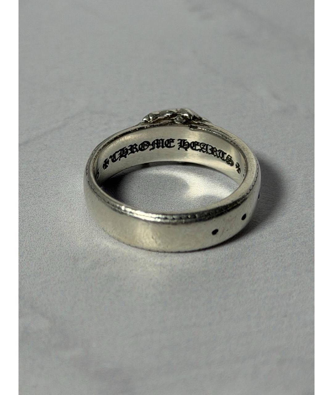 CHROME HEARTS Серебряное серебряное кольцо, фото 3