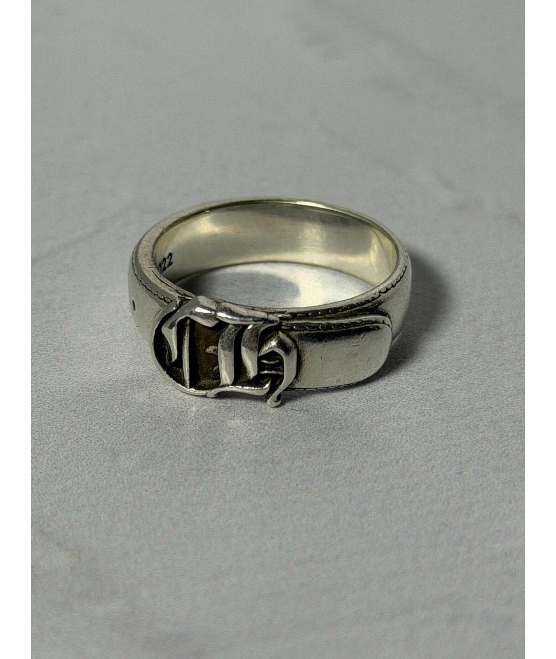 CHROME HEARTS Серебряное серебряное кольцо, фото 2