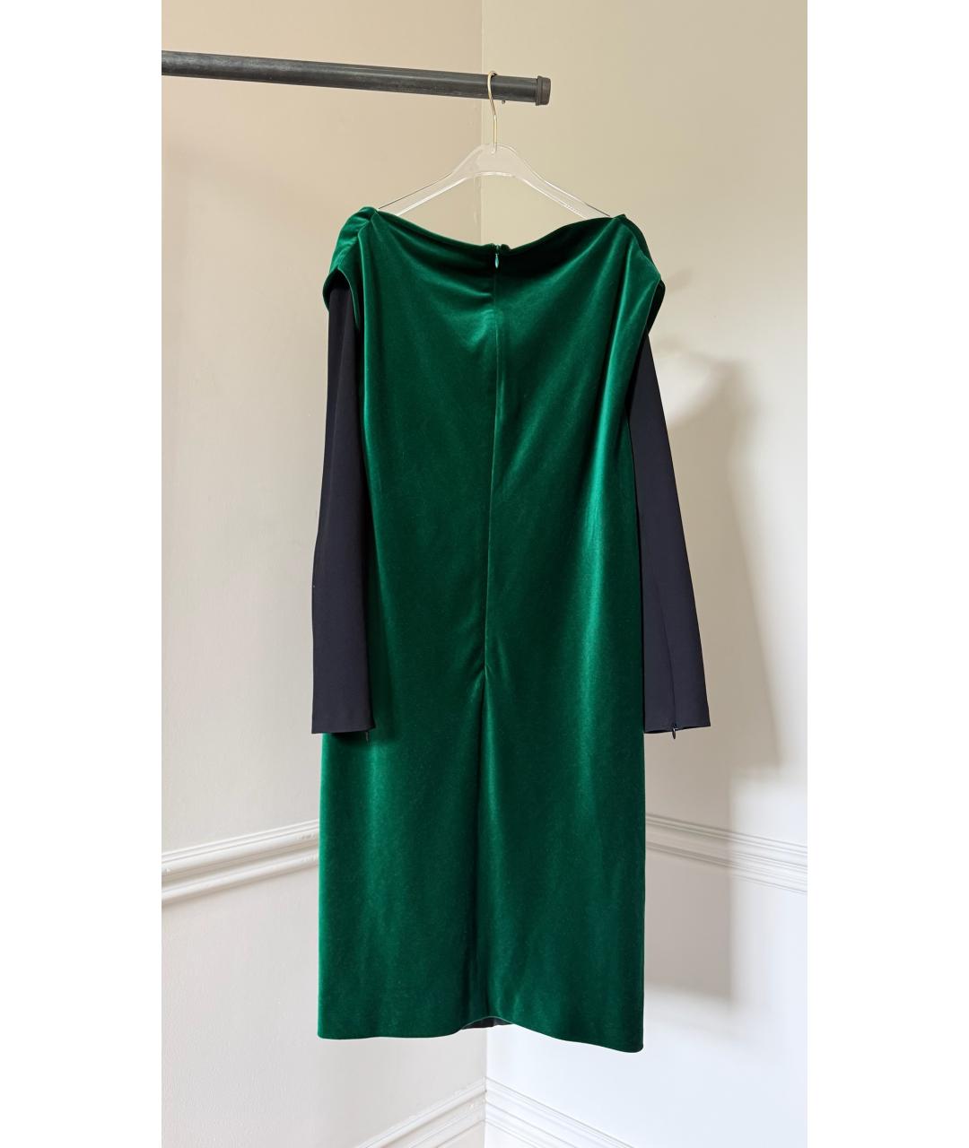 BALENCIAGA Зеленое вечернее платье, фото 2