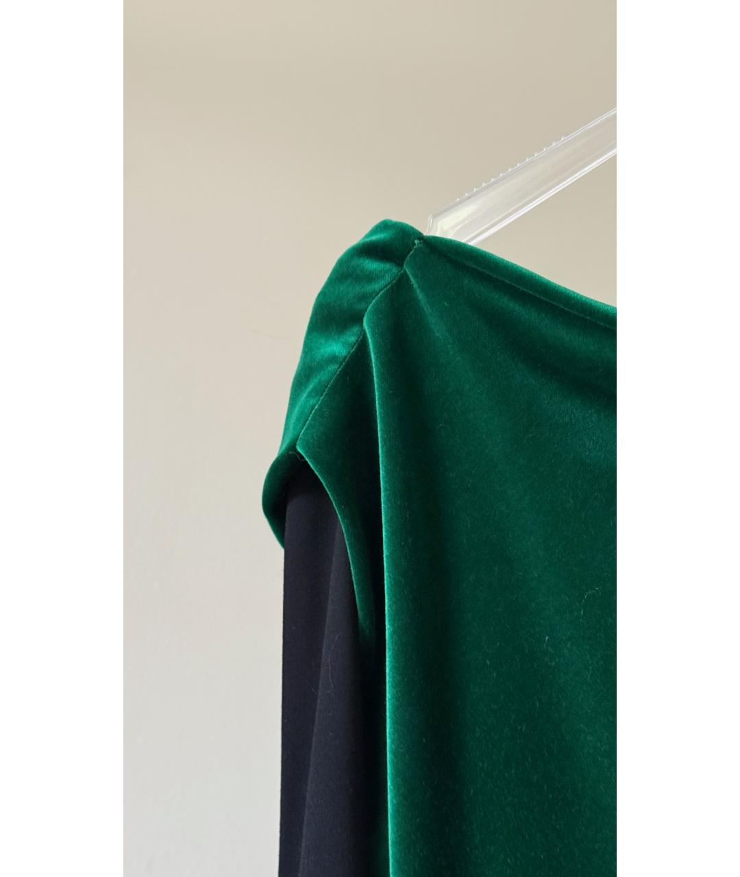 BALENCIAGA Зеленое вечернее платье, фото 3