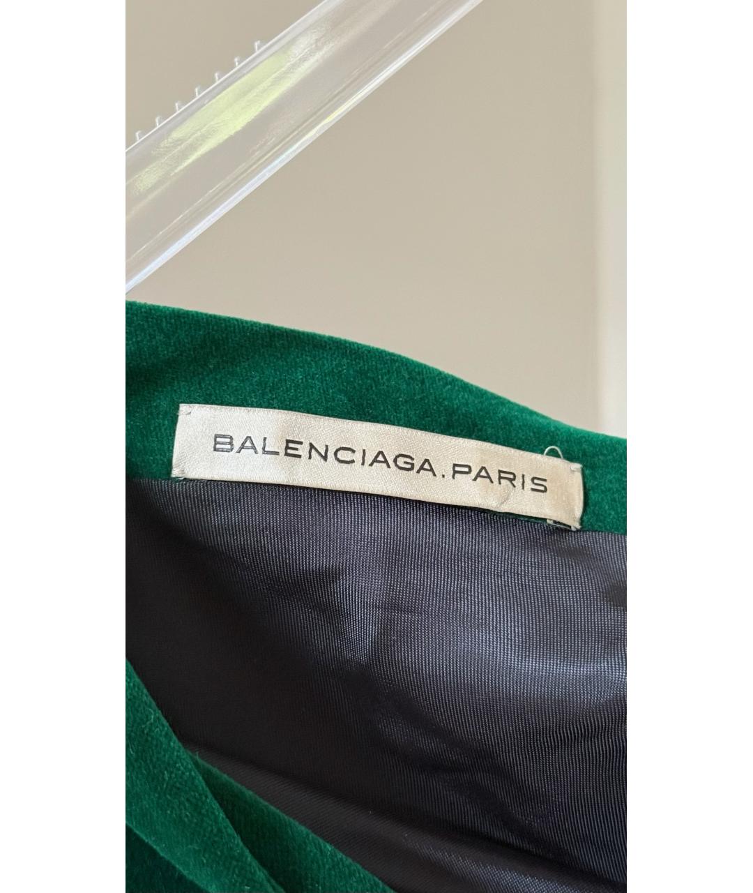 BALENCIAGA Зеленое вечернее платье, фото 7