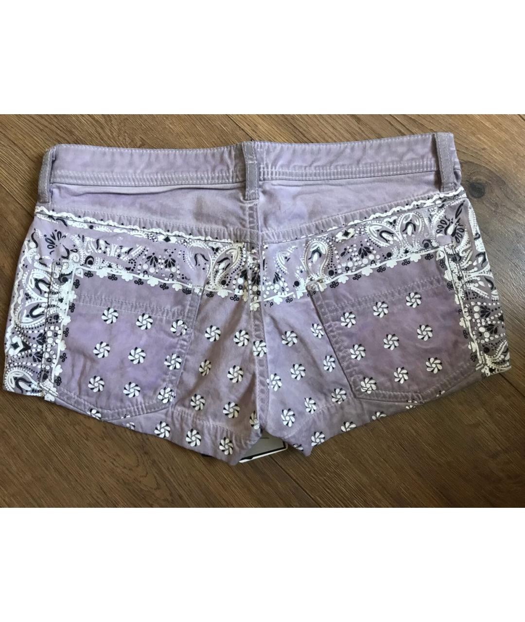 DOLCE&GABBANA Мульти хлопко-эластановые шорты, фото 5