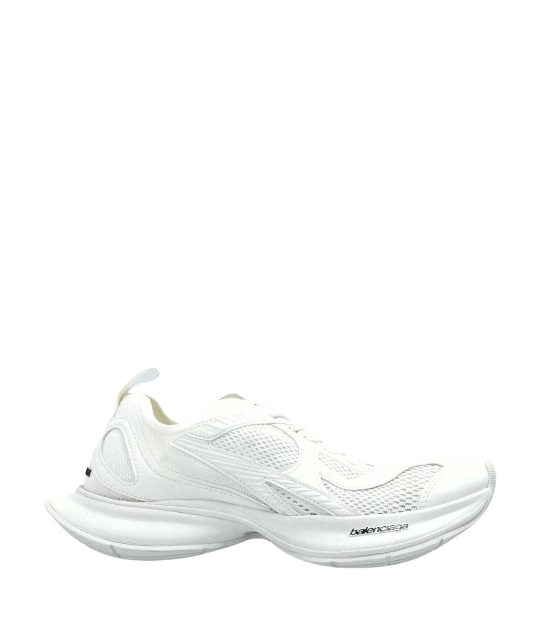 BALENCIAGA Белые текстильные кроссовки, фото 1