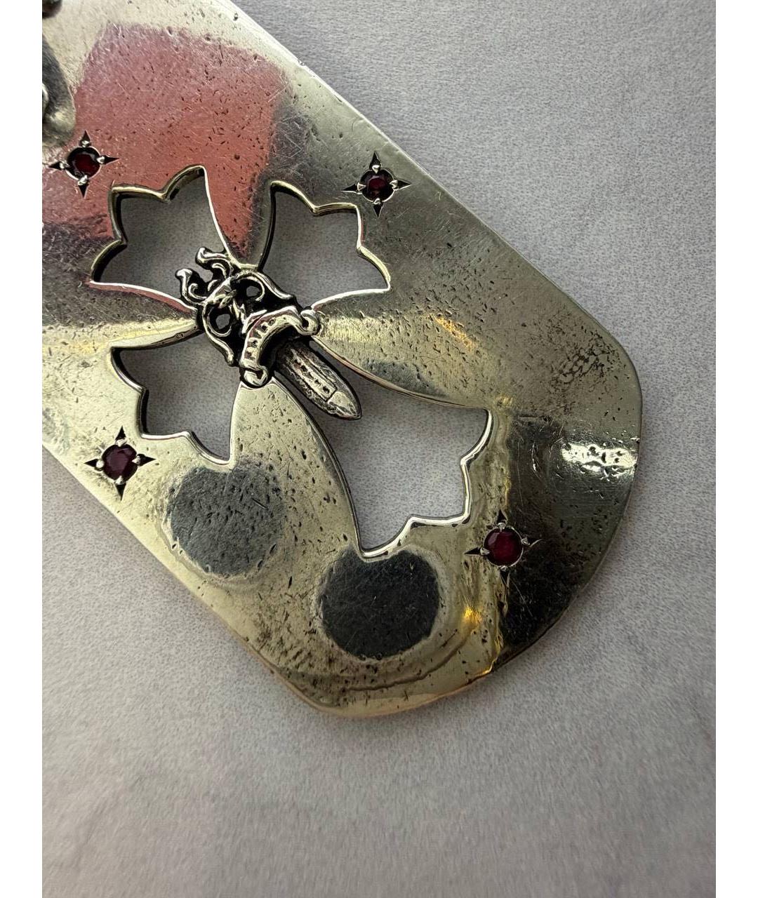 CHROME HEARTS Серебряная серебряная цепочка/подвеска, фото 4