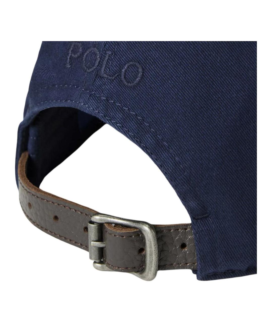 POLO RALPH LAUREN Темно-синяя кепка/бейсболка, фото 3
