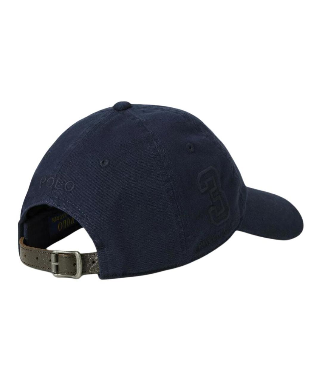 POLO RALPH LAUREN Темно-синяя кепка/бейсболка, фото 2