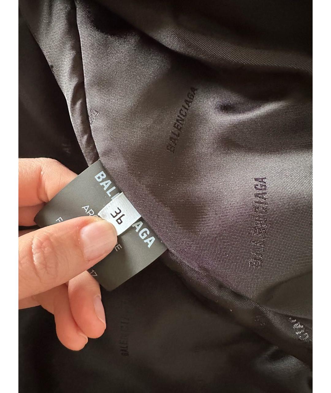 BALENCIAGA Темно-синяя куртка, фото 7
