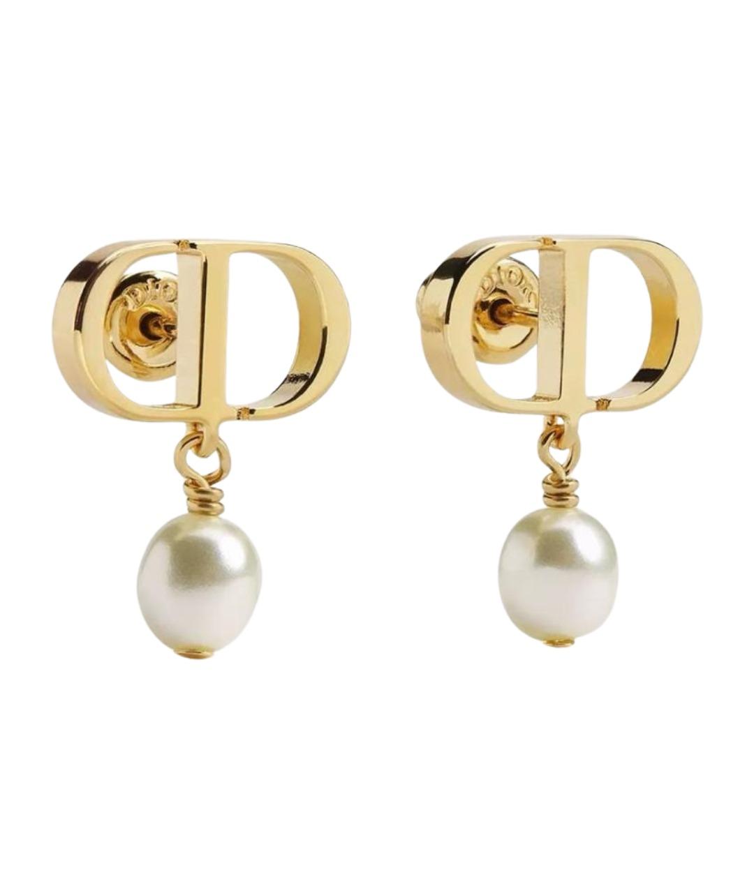 CHRISTIAN DIOR Золотые серьги, фото 1