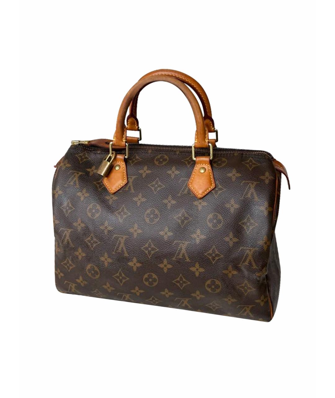 LOUIS VUITTON Коричневая канва сумка тоут, фото 1