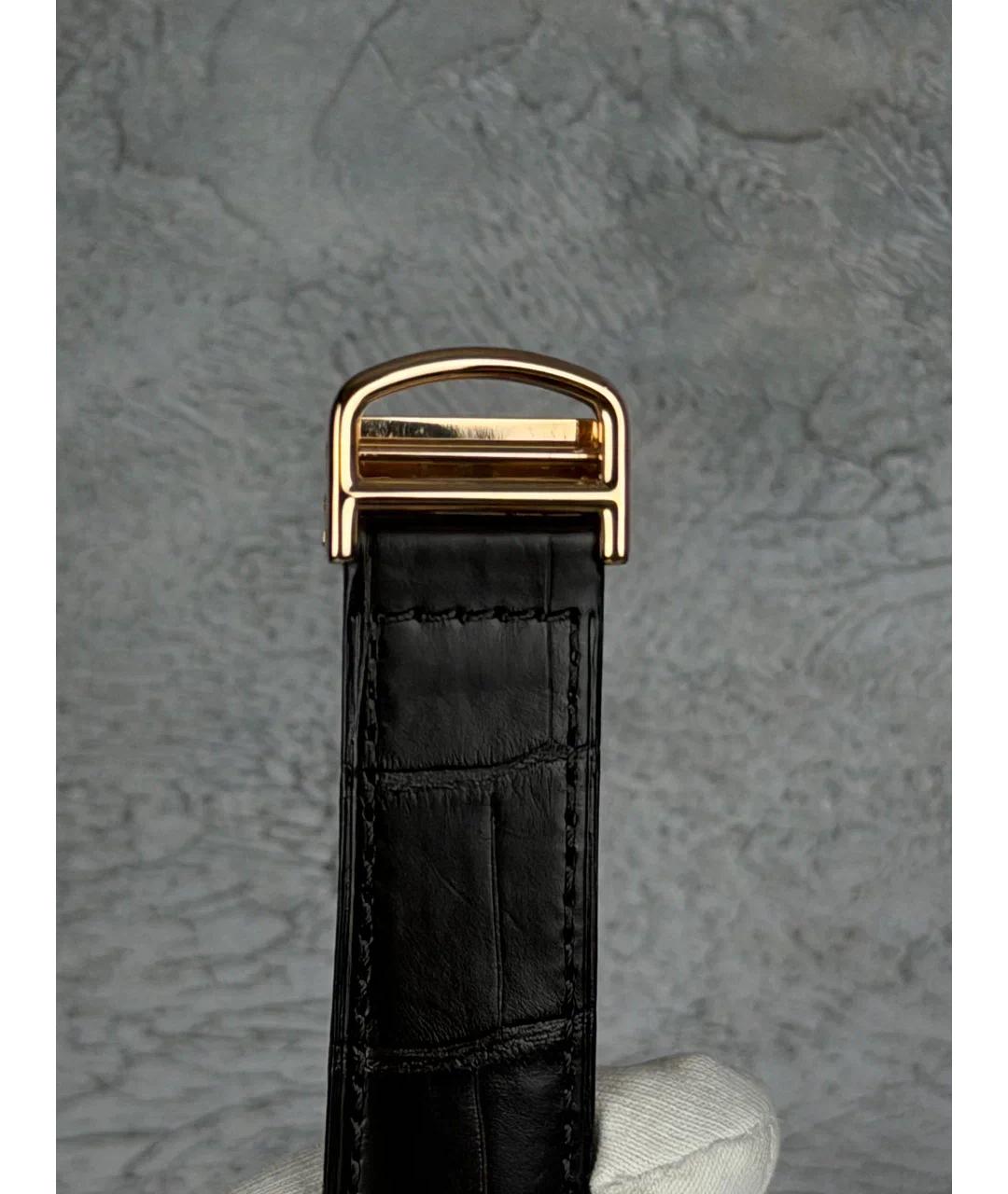 CARTIER Белые часы из розового золота, фото 5
