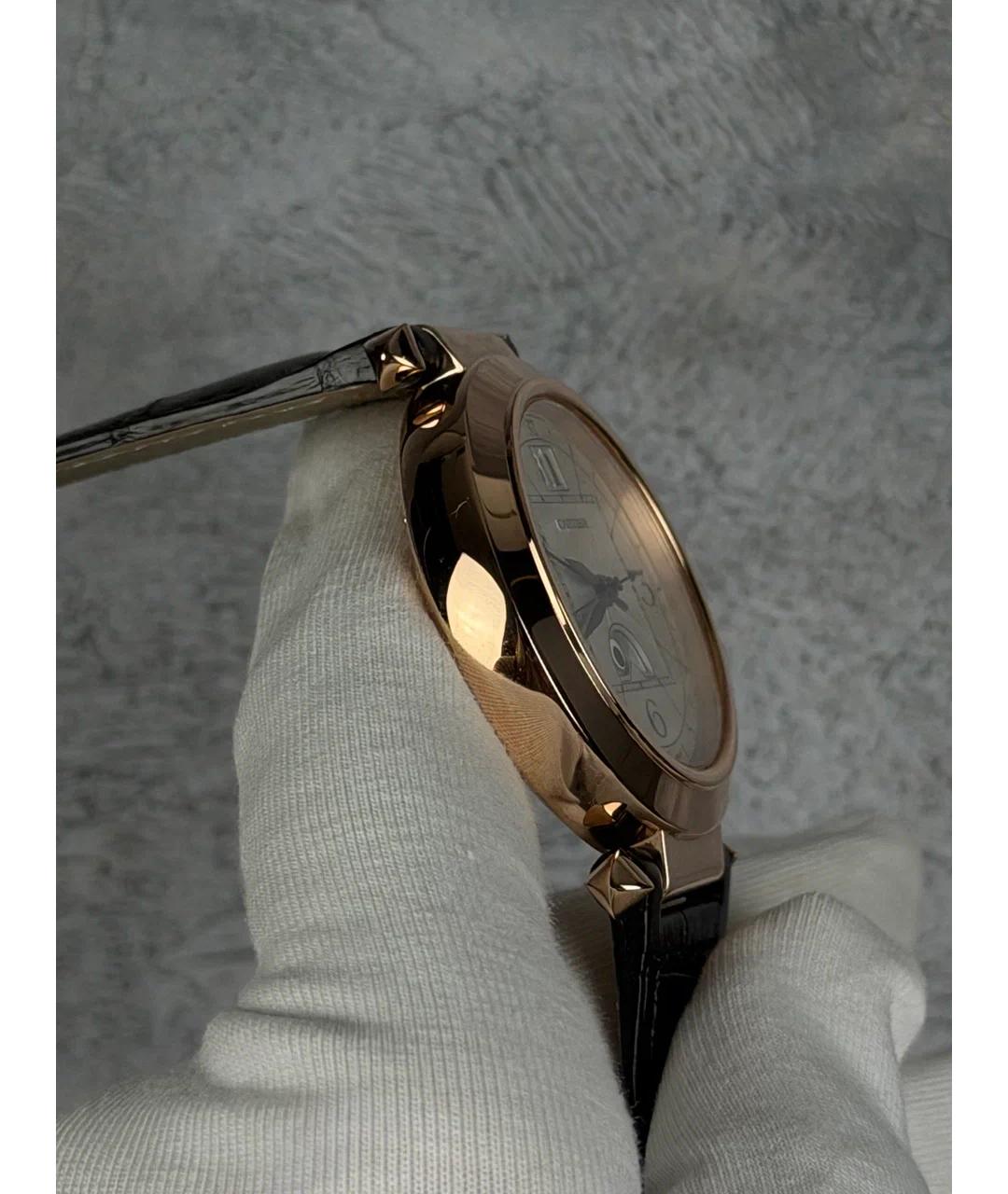 CARTIER Белые часы из розового золота, фото 4