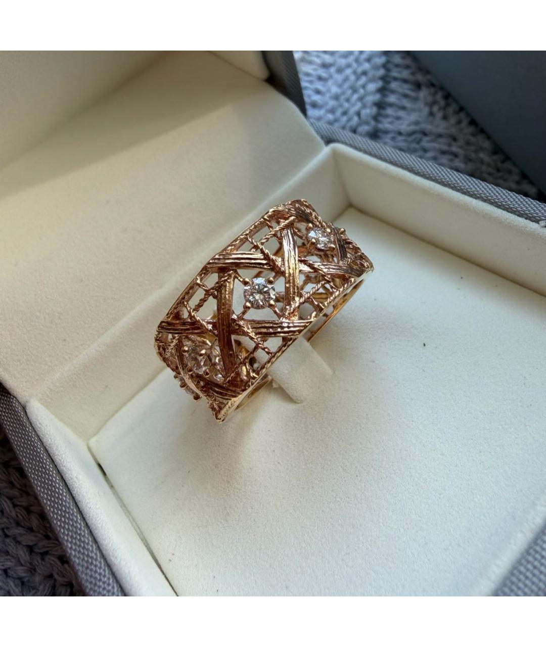 CHRISTIAN DIOR Золотое кольцо из розового золота, фото 3