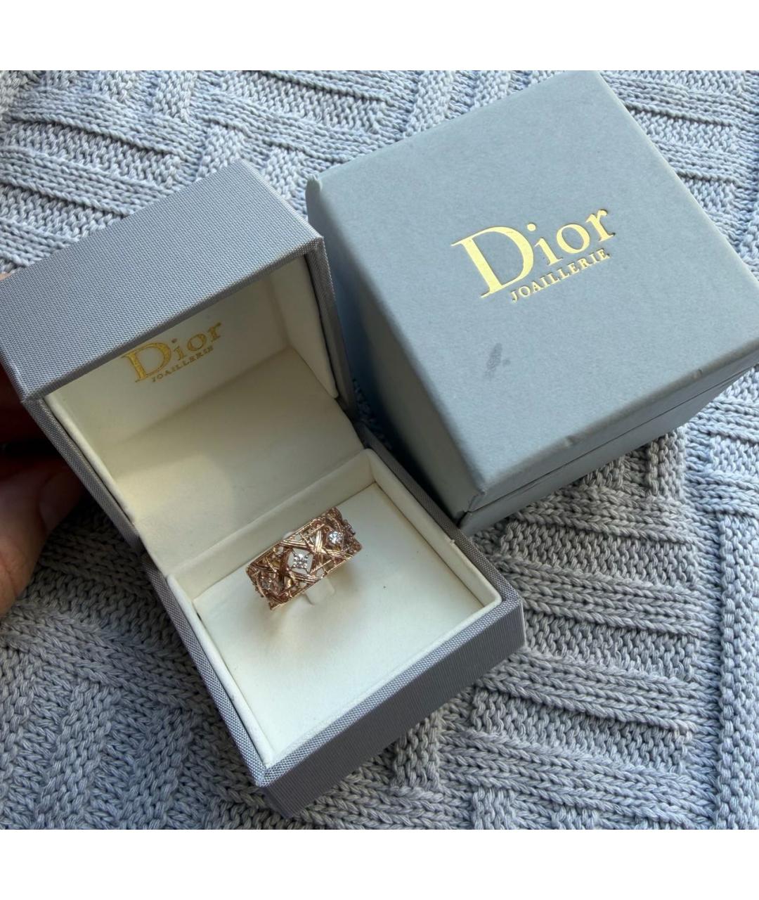 CHRISTIAN DIOR Золотое кольцо из розового золота, фото 7