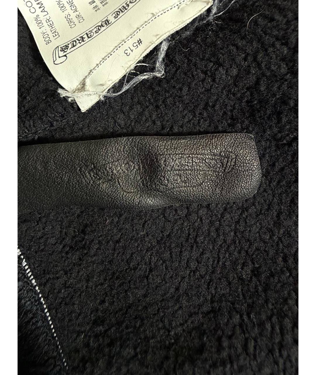 CHROME HEARTS Черные хлопковые повседневные брюки, фото 6