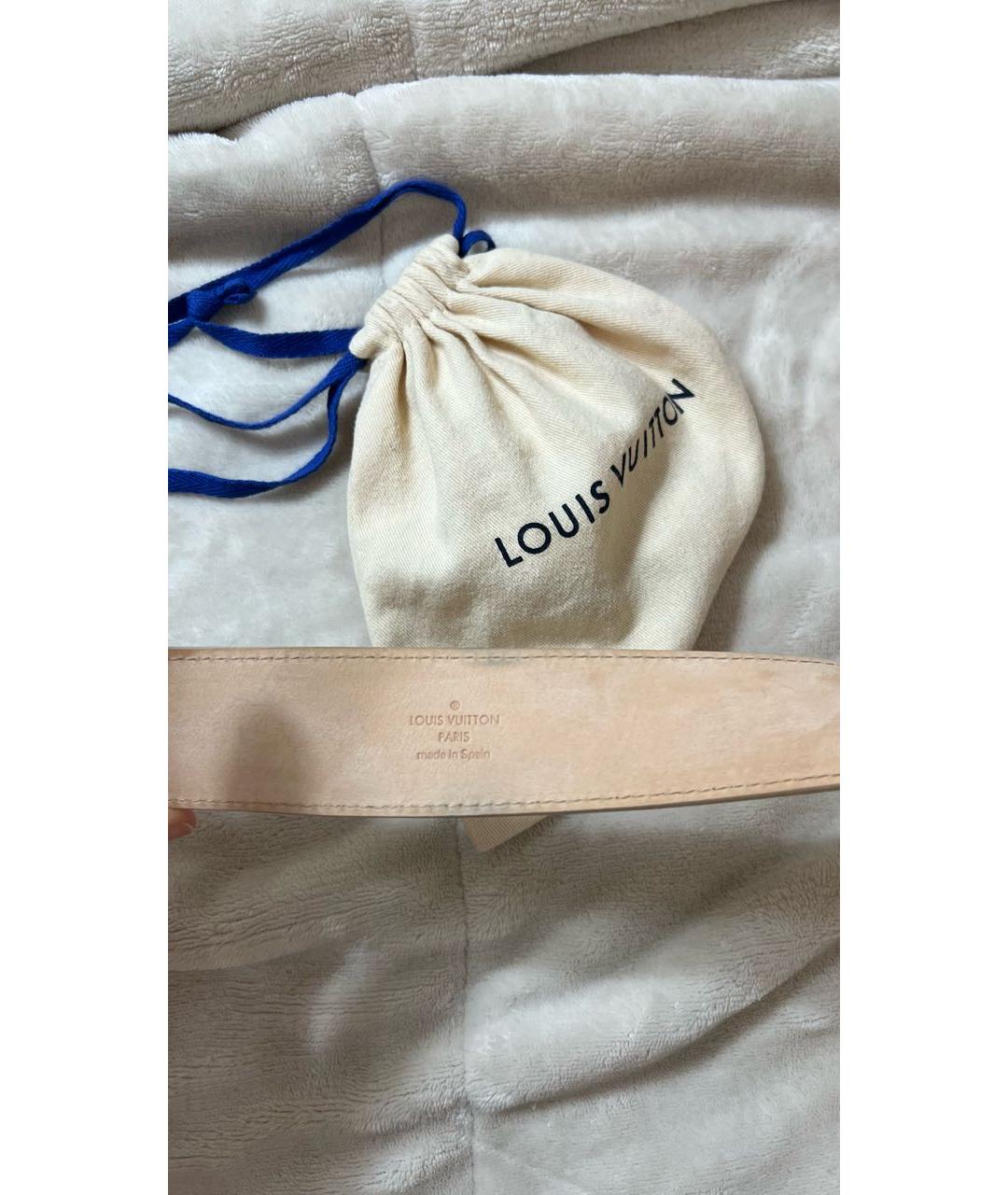 LOUIS VUITTON Кожаный ремень, фото 3
