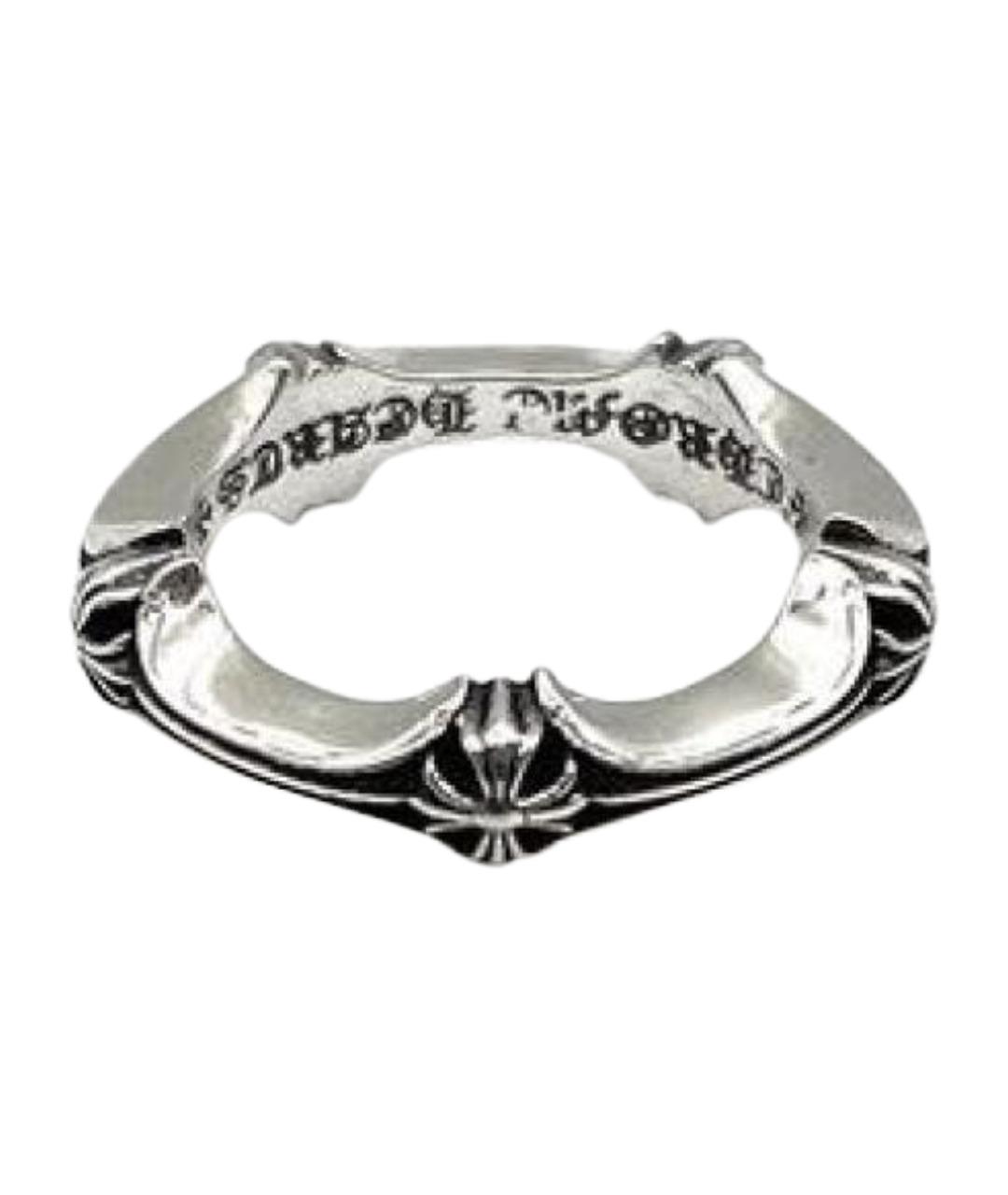 CHROME HEARTS Серебряное серебряное кольцо, фото 1
