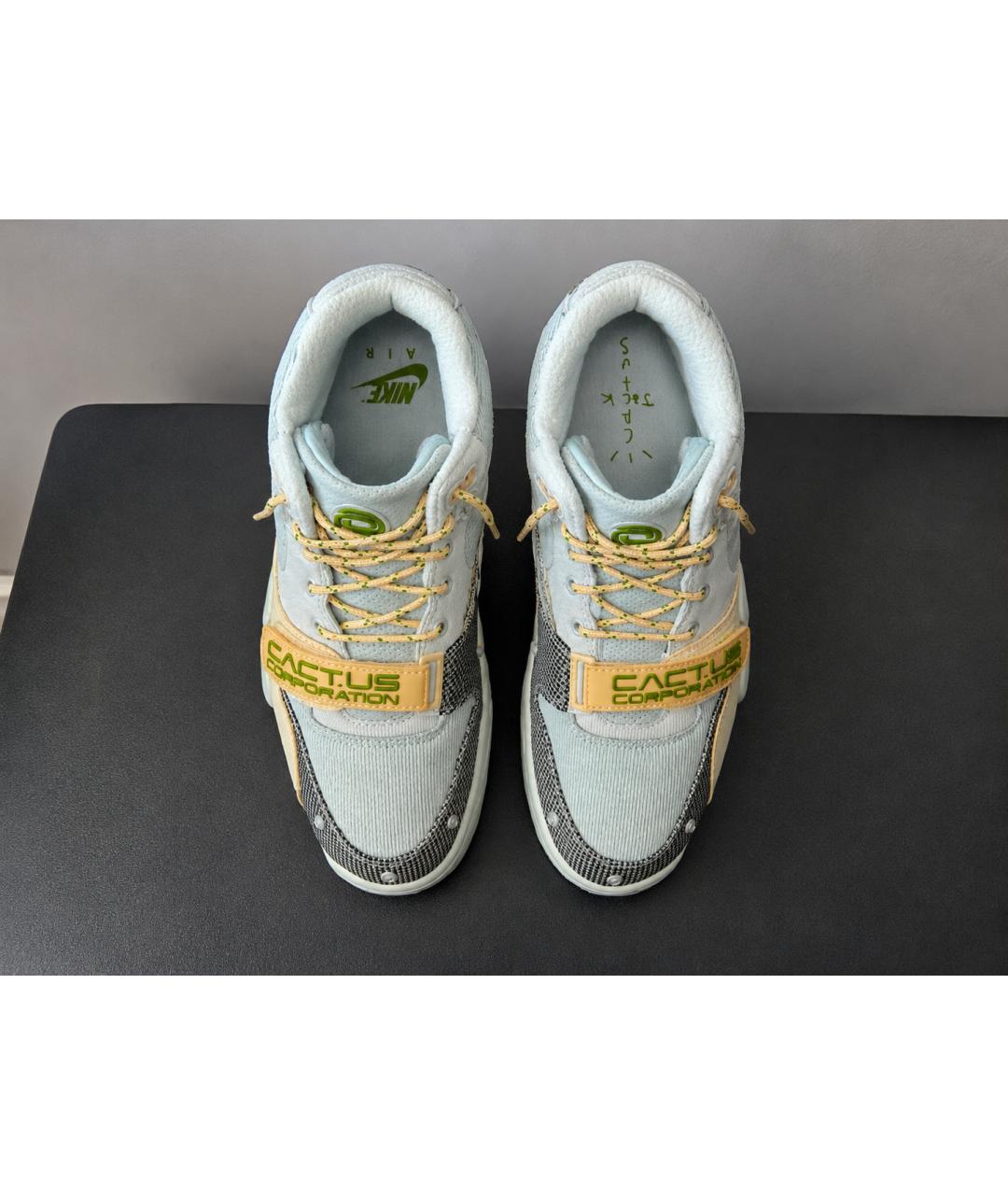 NIKE Серые текстильные кроссовки, фото 3