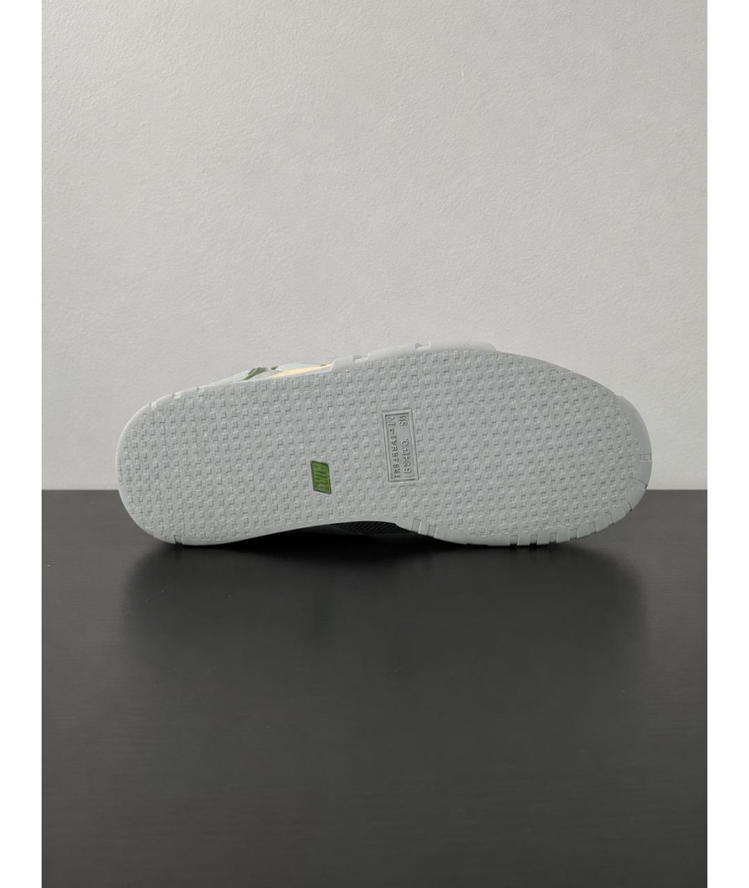 NIKE Серые текстильные кроссовки, фото 5