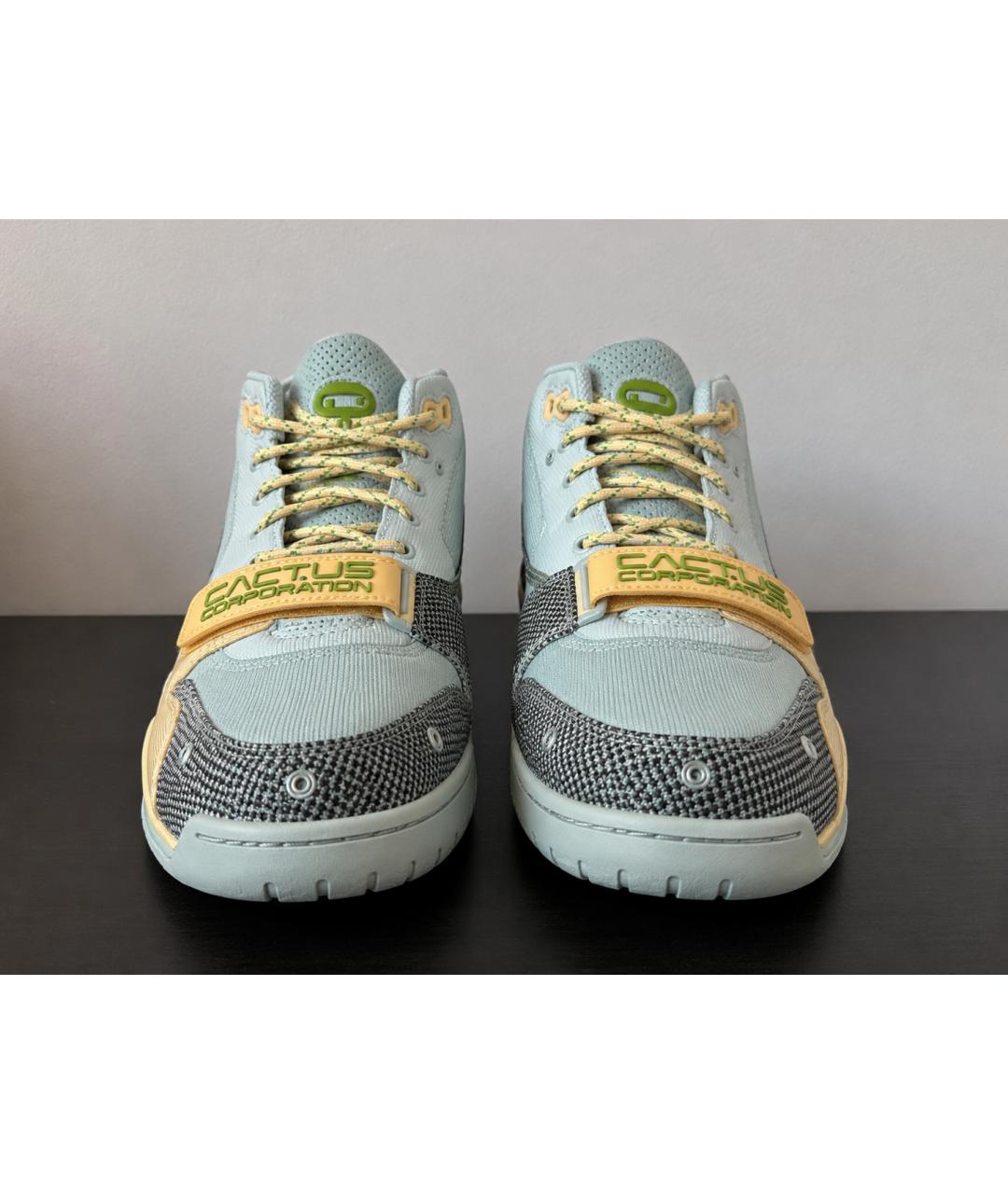 NIKE Серые текстильные кроссовки, фото 2