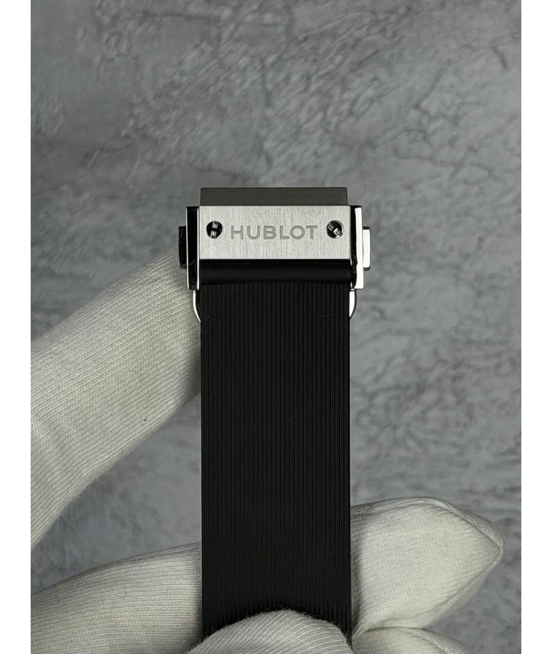 HUBLOT Черные металлические часы, фото 6