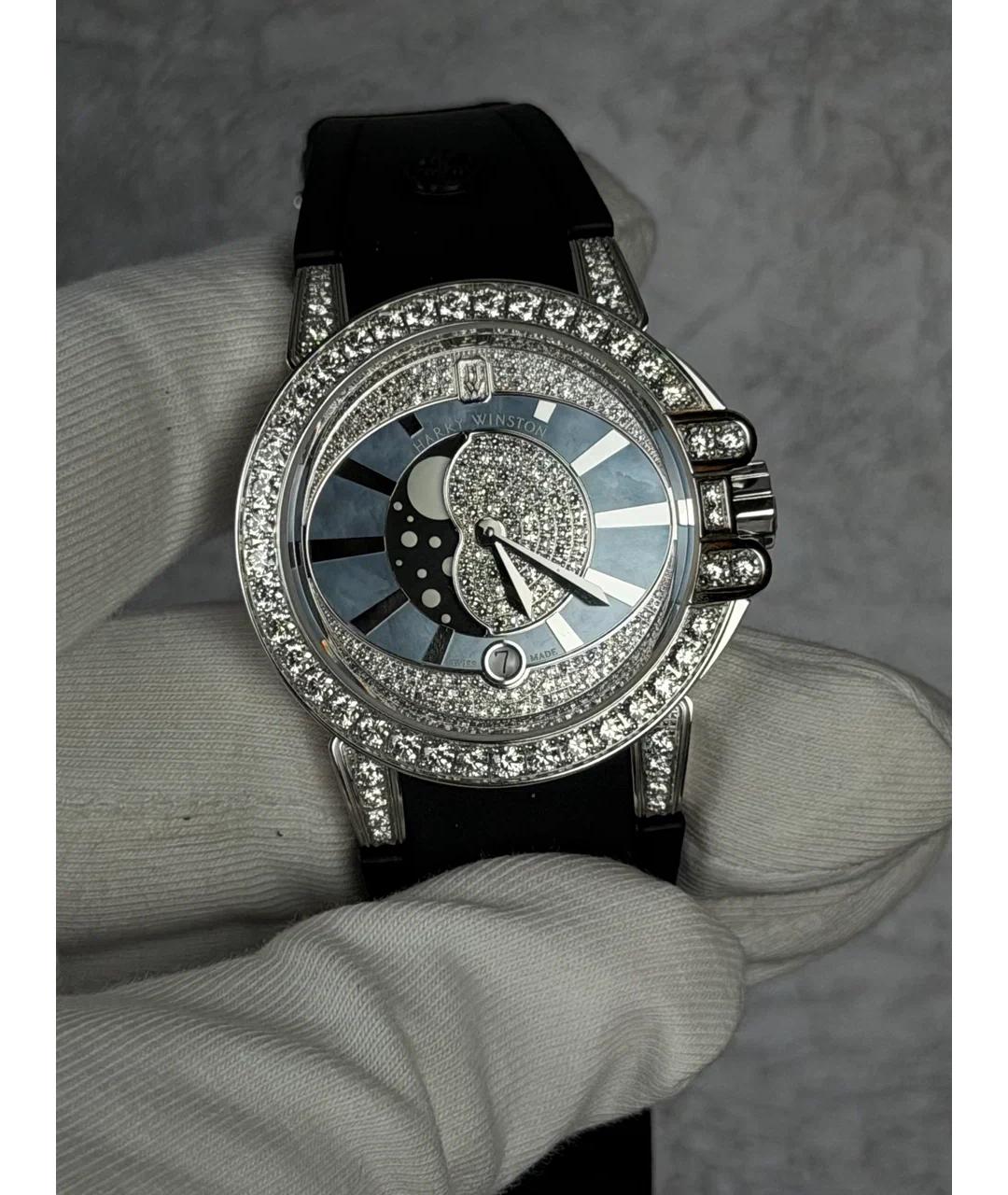 Harry Winston Серебряные часы из белого золота, фото 2
