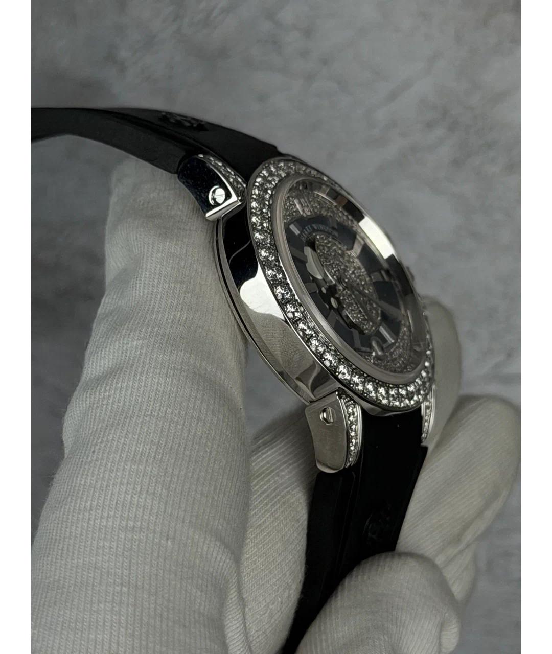 Harry Winston Серебряные часы из белого золота, фото 4
