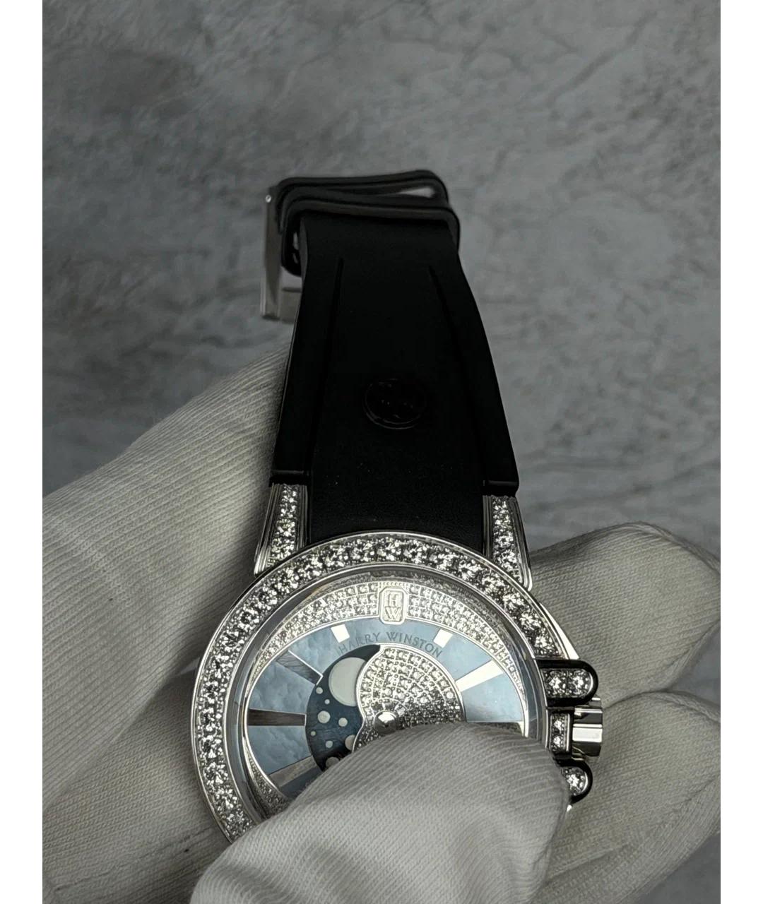 Harry Winston Серебряные часы из белого золота, фото 5