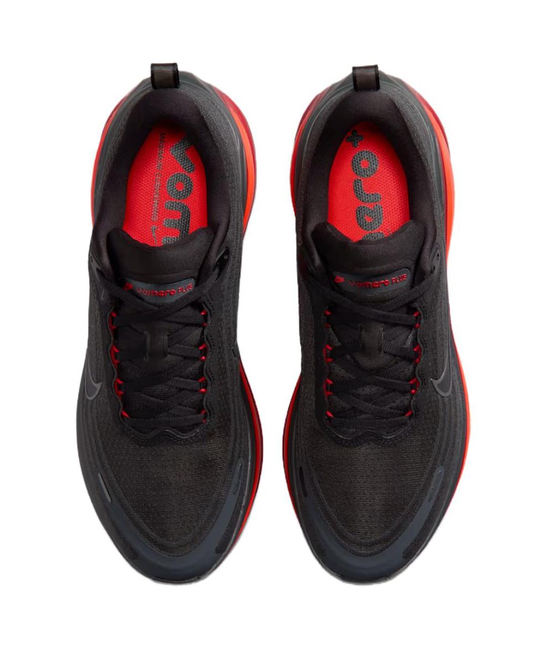 NIKE Черные текстильные низкие кроссовки / кеды, фото 3