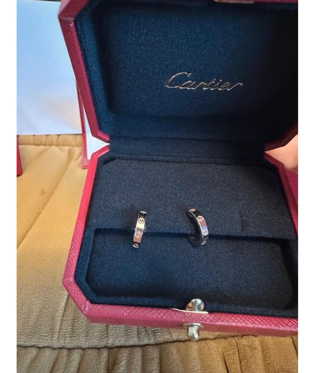 CARTIER Золотые серьги из желтого золота, фото 6