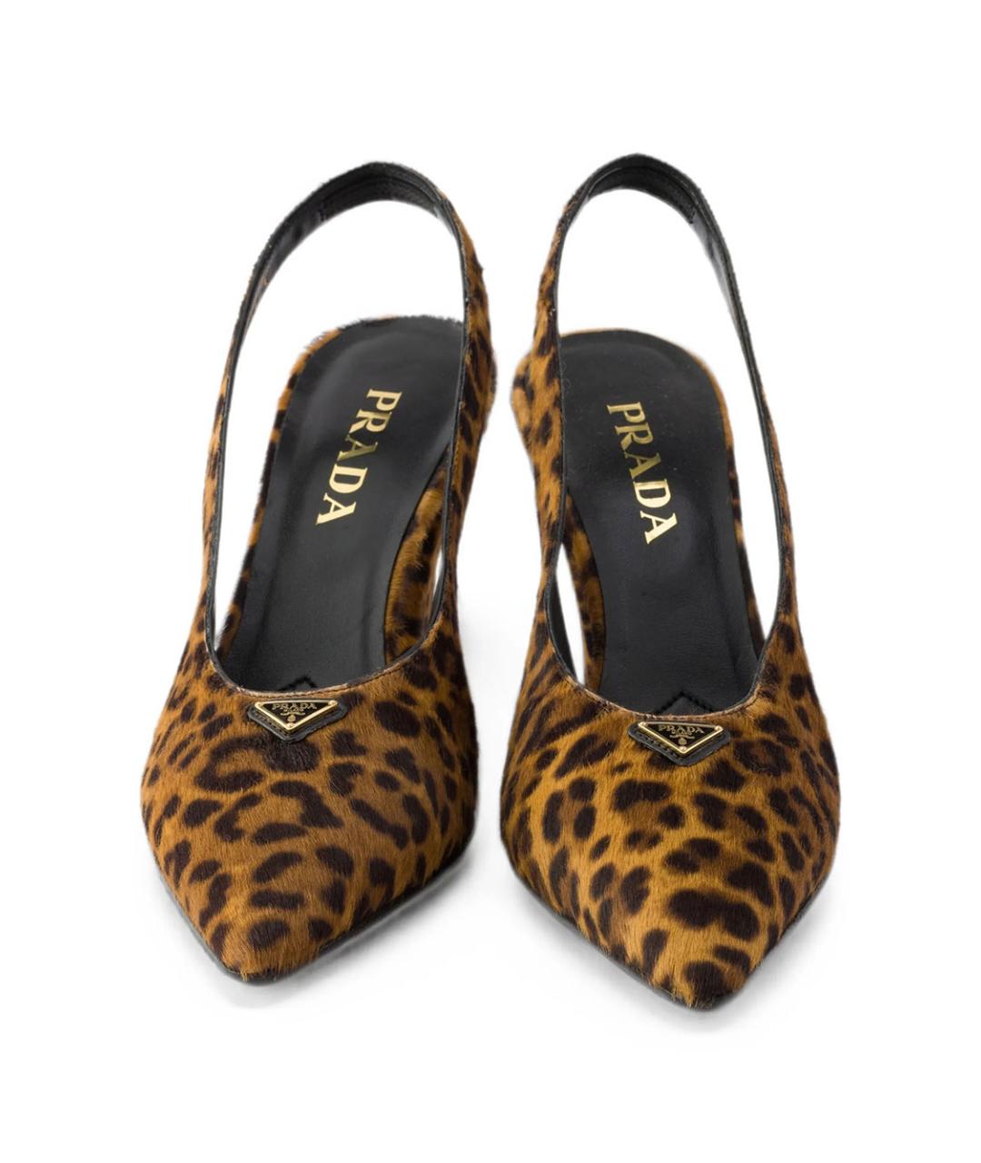 PRADA Мульти кожаные туфли, фото 6
