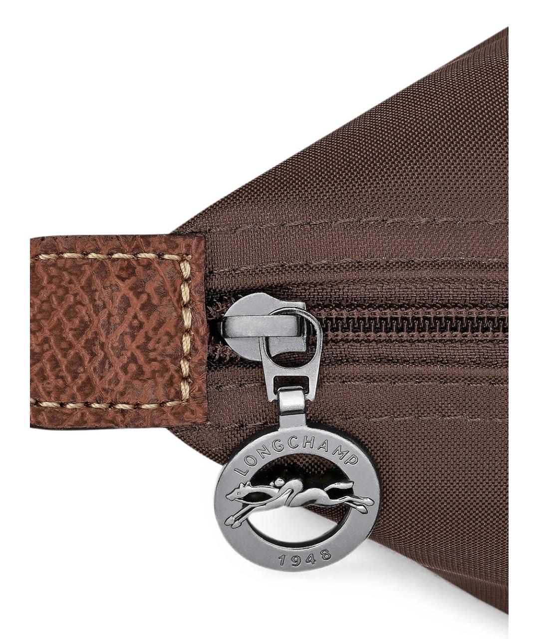 LONGCHAMP Коричневая синтетическая сумка тоут, фото 6