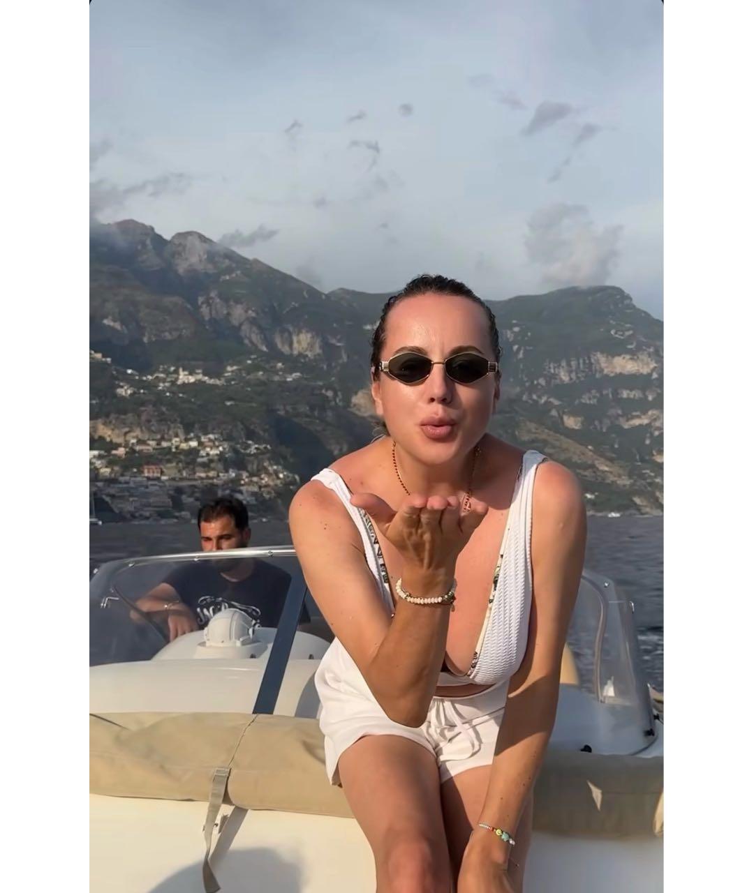 CELINE Серебряные металлические солнцезащитные очки, фото 7