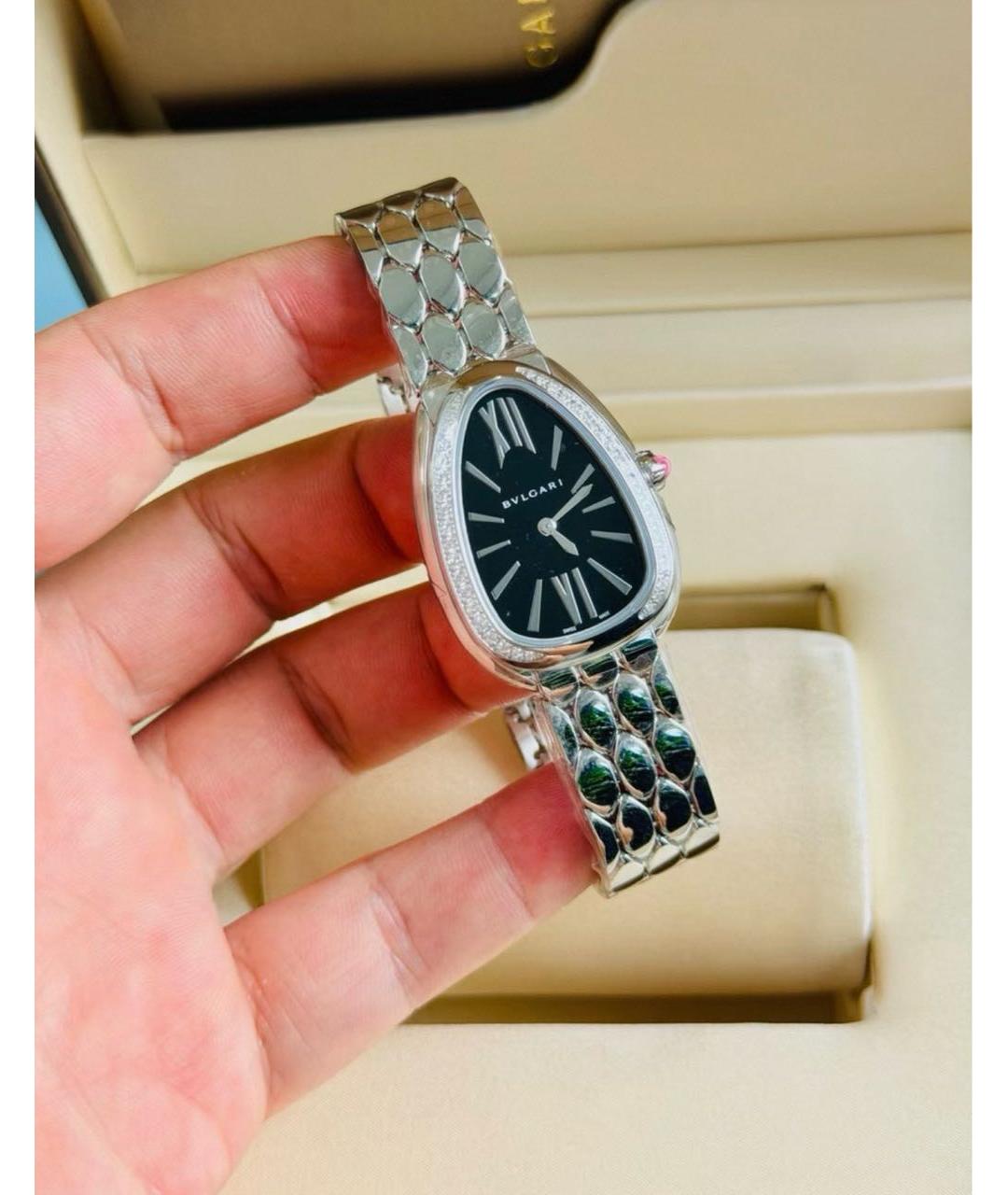 BVLGARI Серебряные часы, фото 2