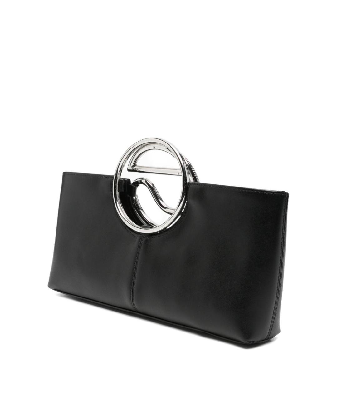 COPERNI Черная кожаная сумка с короткими ручками, фото 4