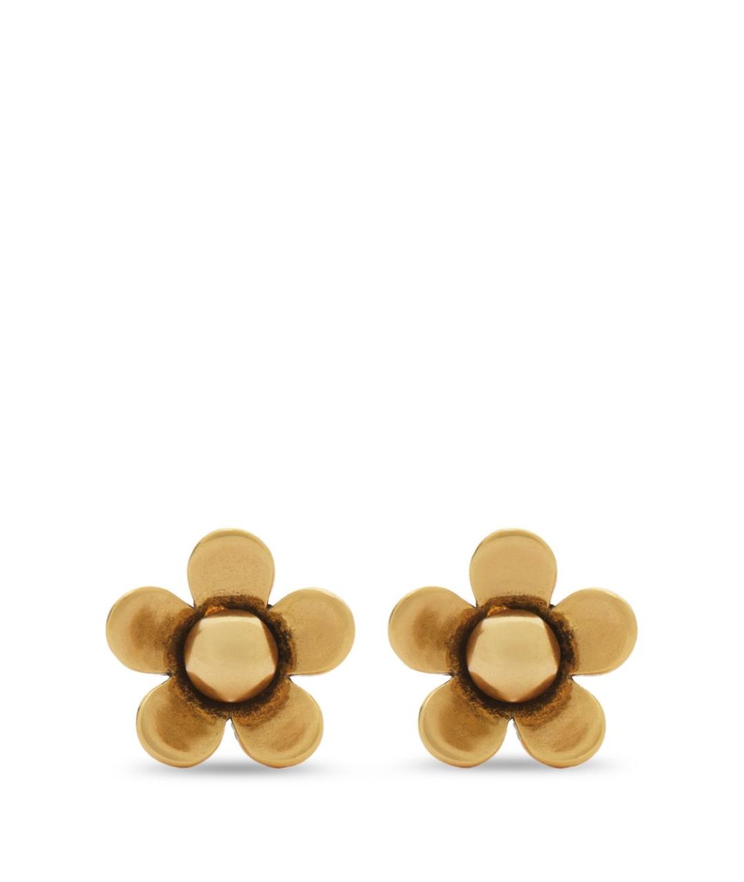 MARC JACOBS Золотые металлические серьги, фото 4