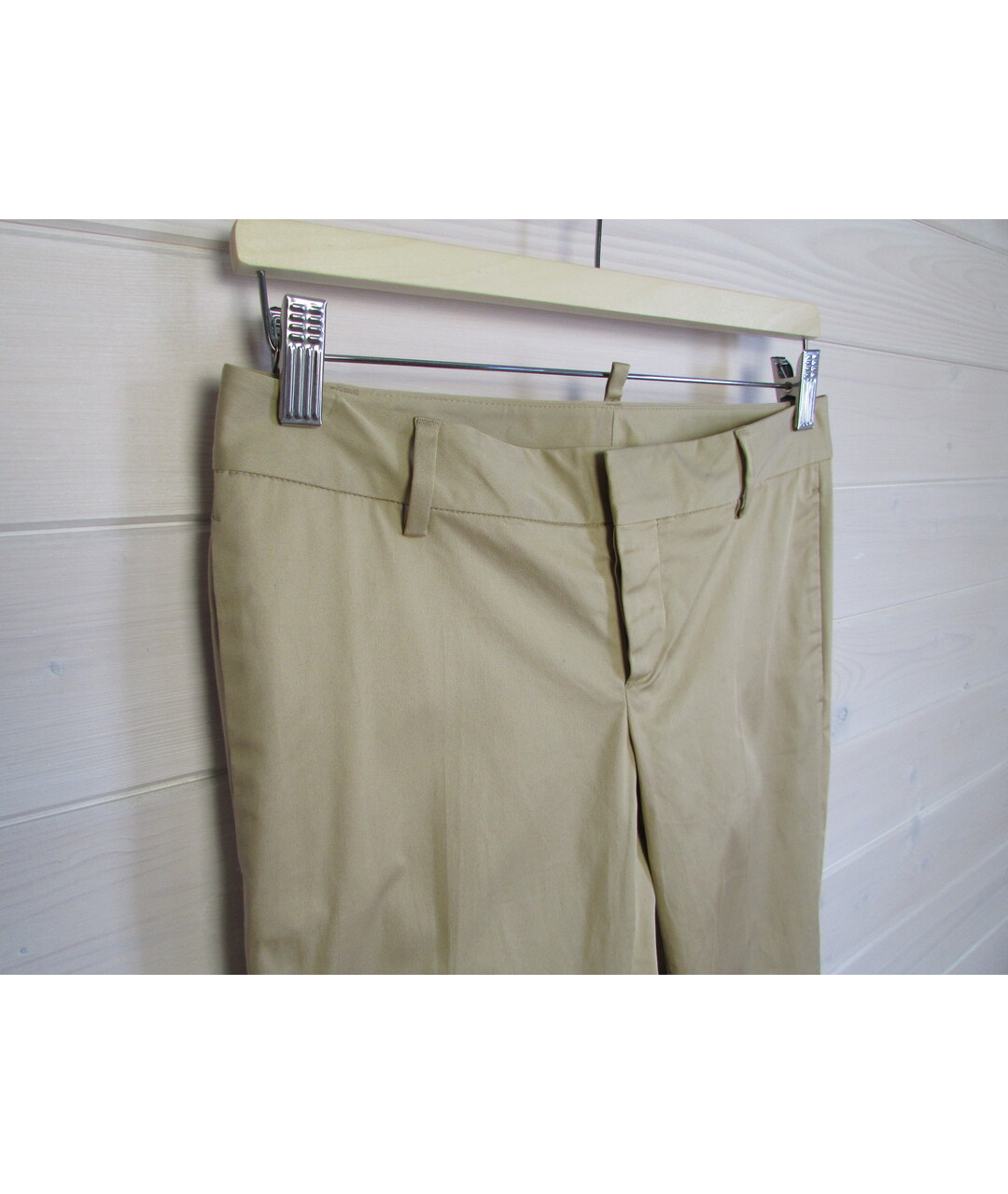 DSQUARED2 Бежевые хлопковые брюки узкие, фото 2