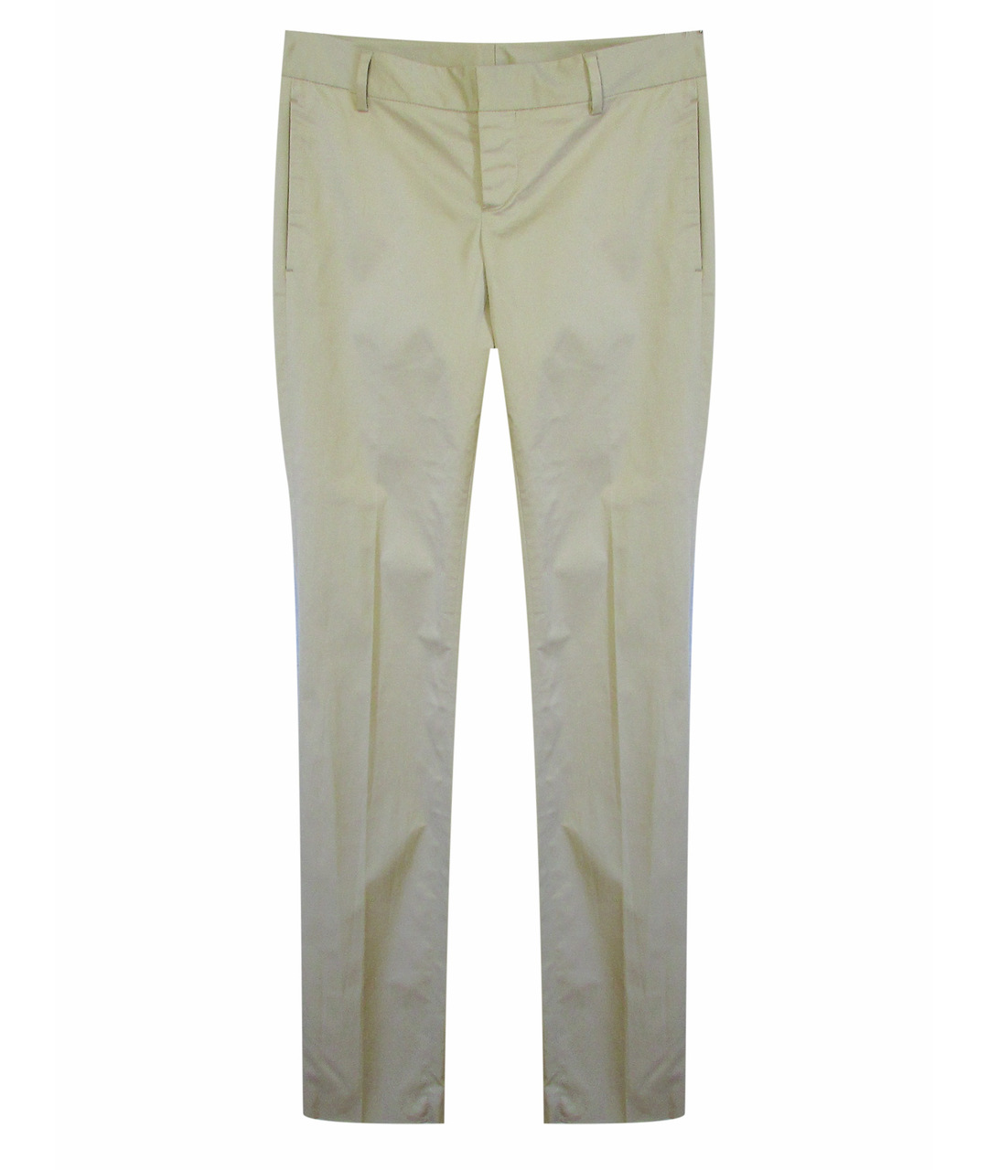 DSQUARED2 Бежевые хлопковые брюки узкие, фото 1