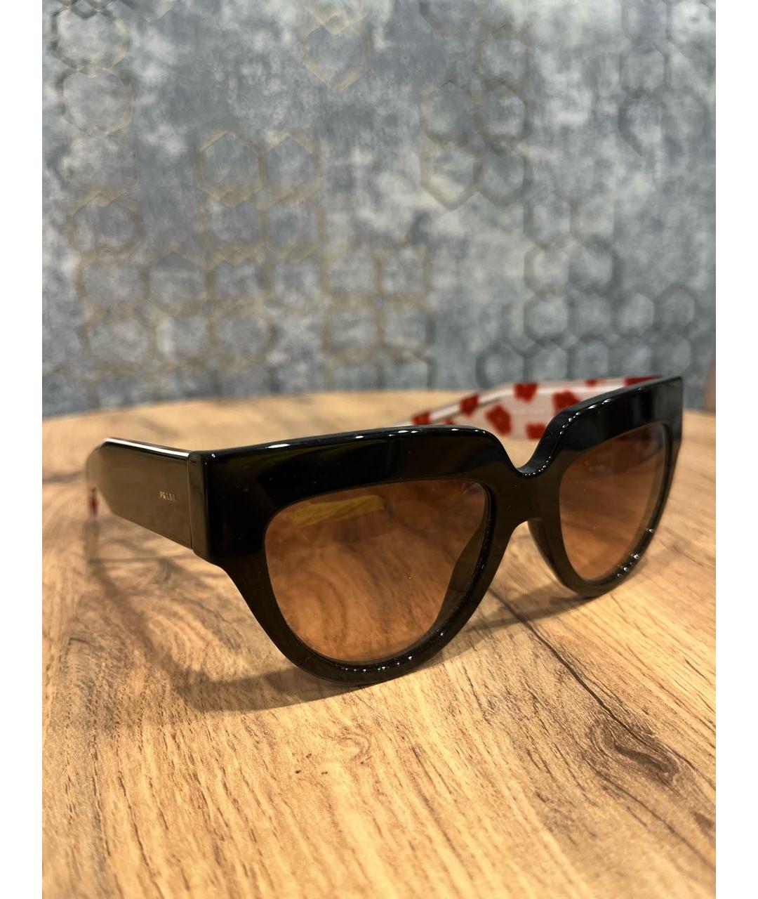 PRADA Мульти пластиковые солнцезащитные очки, фото 2