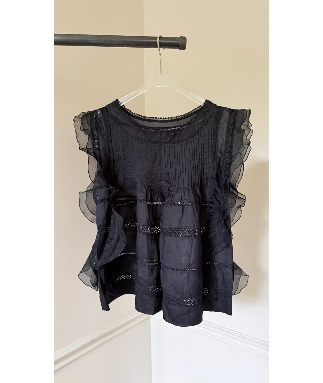 ISABEL MARANT Черная майка, фото 8