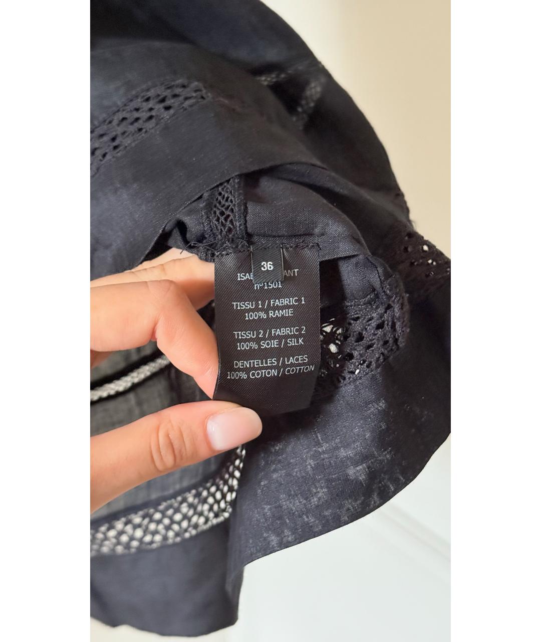 ISABEL MARANT Черная майка, фото 7