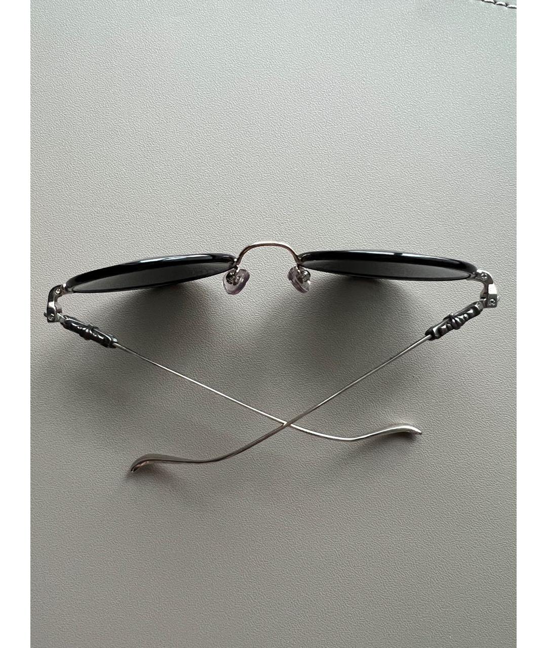 CHROME HEARTS Черные пластиковые солнцезащитные очки, фото 5