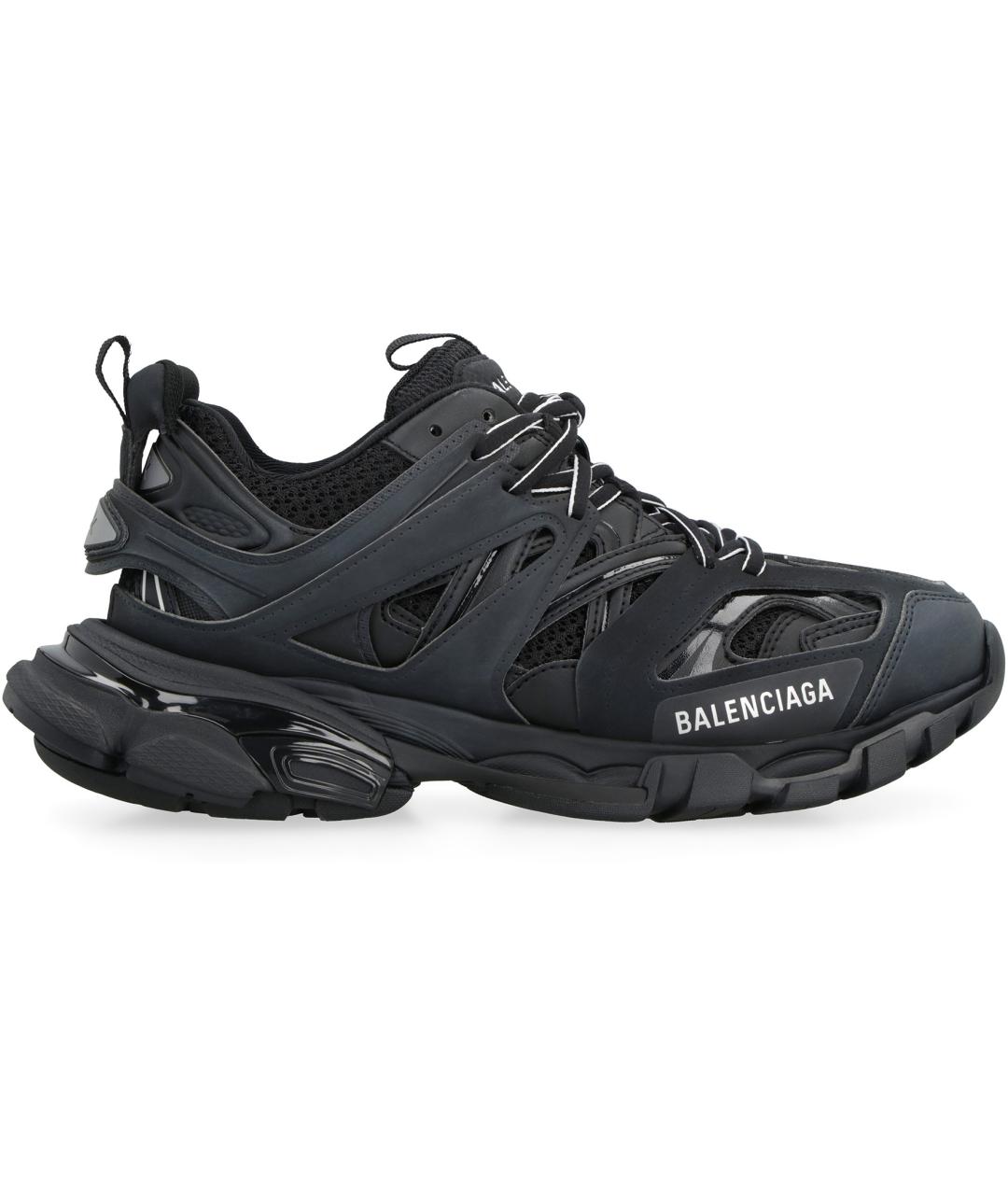 BALENCIAGA Черные синтетические кроссовки, фото 2